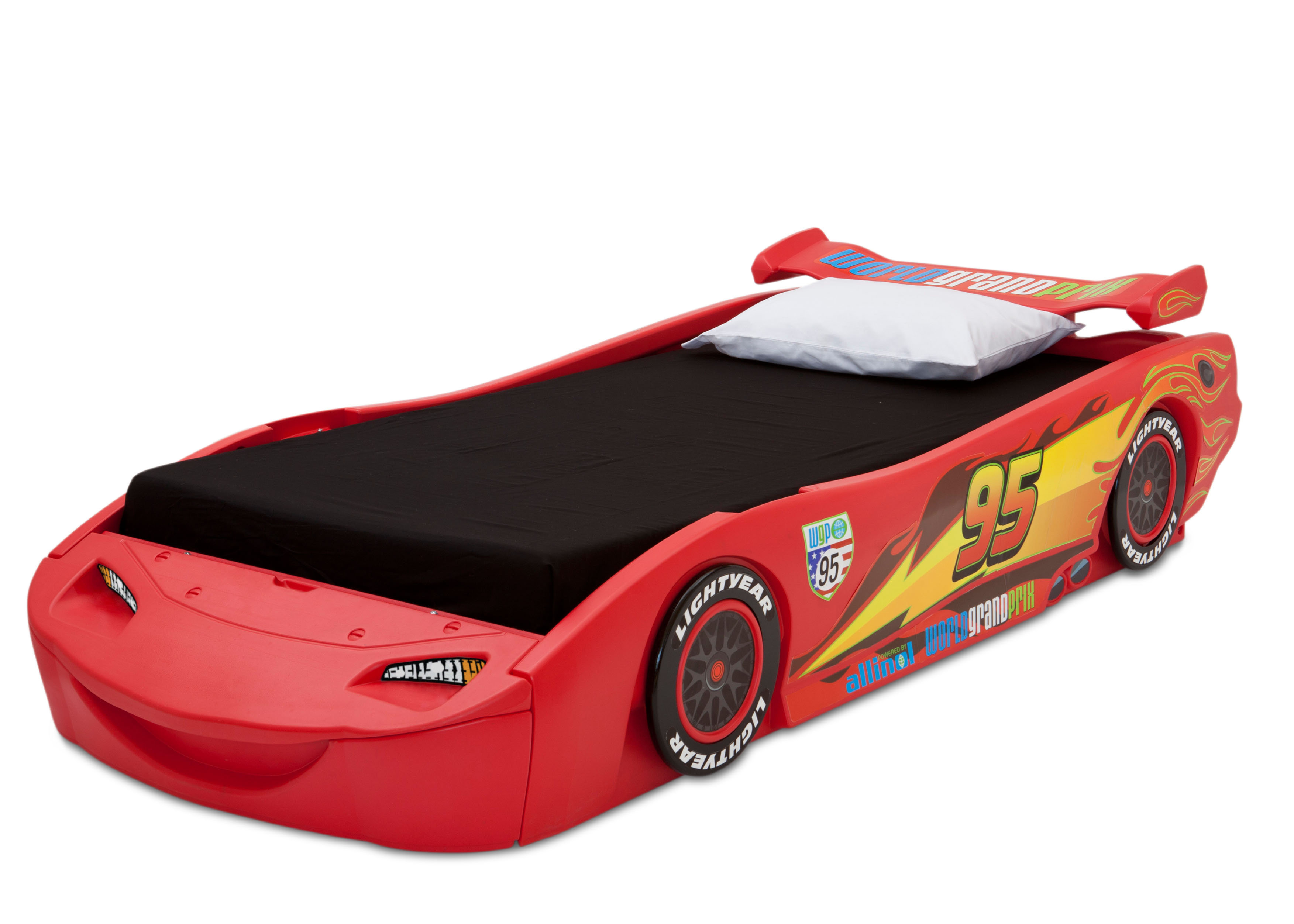 Delta Children Disney Pixar Cars Twin Car Bed by Delta Children Reviews Wayfair Canada